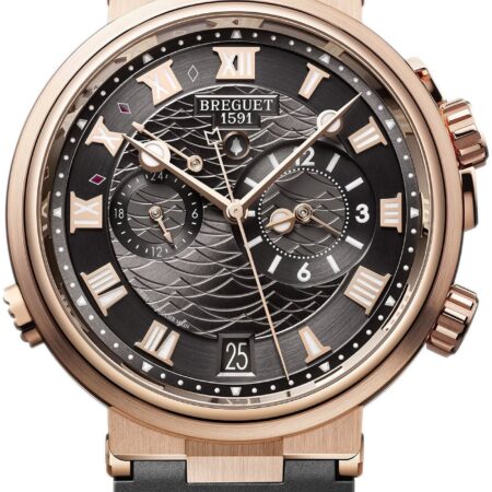 Breguet Marine 5547 Marine Alarme Musicale 18K Rose Gold Men's Watch