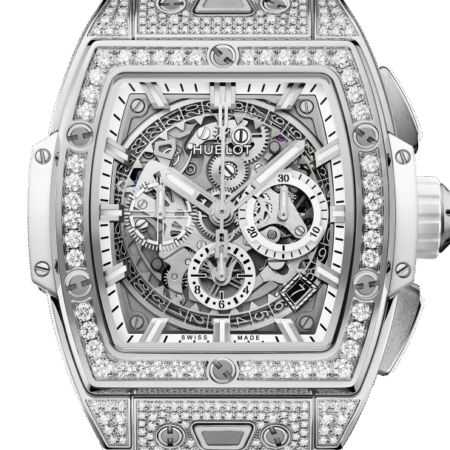 Hublot Spirit of Big Bang Chronograph Titanium & Diamonds Man's Watch