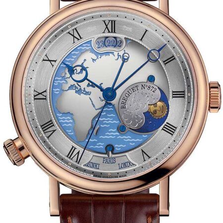 Breguet Classique Hora Mundi "Europe" 18K Rose Gold Men's Watch