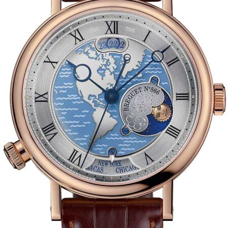 Breguet Hora Mundi 5717 18K Rose Gold Men's Watch