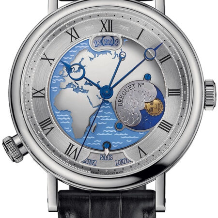 Breguet Hora Mundi 5717 Platinum Men's Watch