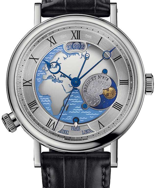 Breguet Hora Mundi 5717 Platinum Men's Watch