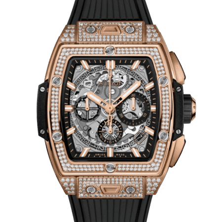 Hublot Spirit of Big Bang Chronograph 18K King Gold & Diamonds Man's Watch
