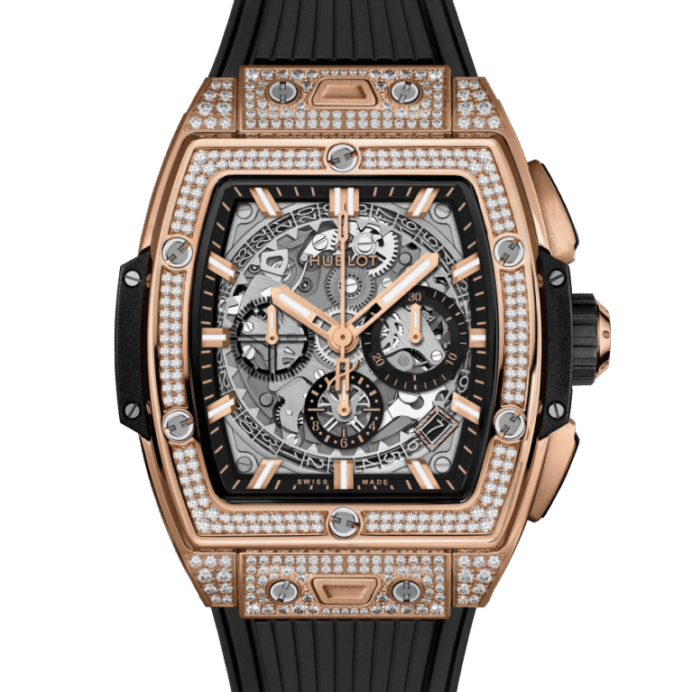 Hublot Spirit of Big Bang Chronograph 18K King Gold & Diamonds Man's Watch