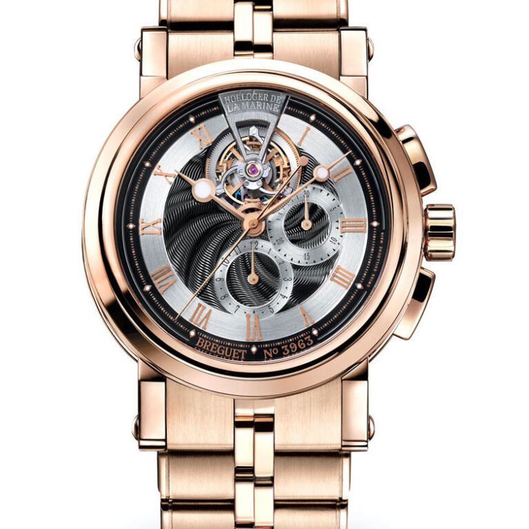 Breguet Marine 5837 18K Rose Gold Men's Watch