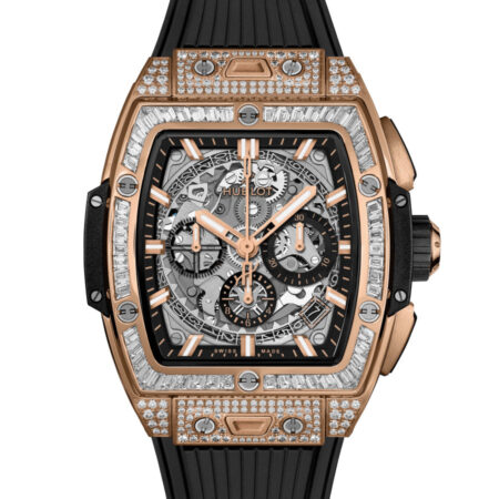 Hublot Spirit of Big Bang Chronograph 18K King Gold & Diamonds Man's Watch
