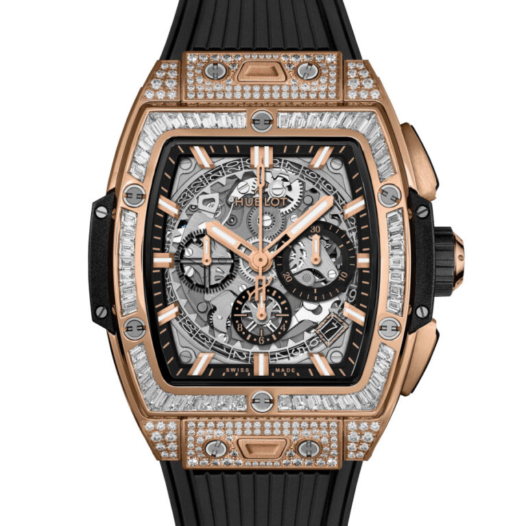 Hublot Spirit of Big Bang Chronograph 18K King Gold & Diamonds Man's Watch