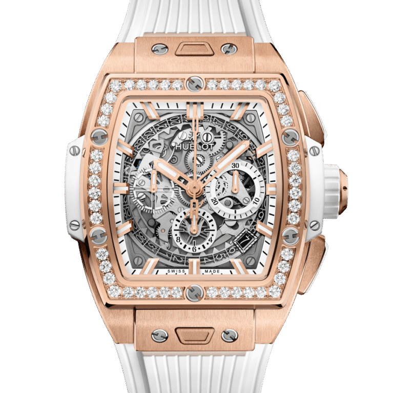 Hublot Spirit of Big Bang Chronograph 18K King Gold & Diamonds Man's Watch