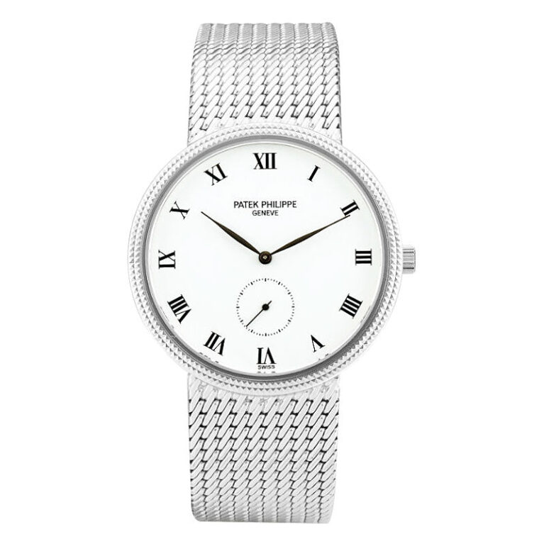 Patek Philippe Calatrava 18k White Gold Men's Watch
