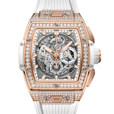 Hublot Spirit of Big Bang Chronograph 18K King Gold & Diamonds Man's Watch