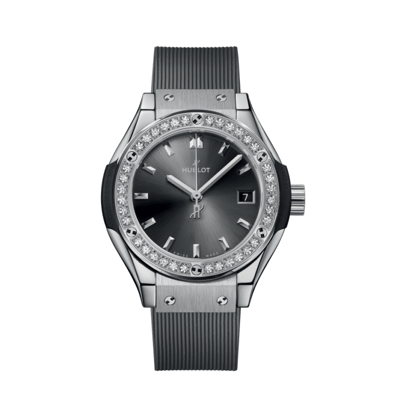 Hublot Classic Fusion Titanium & Diamonds Unisex Watch