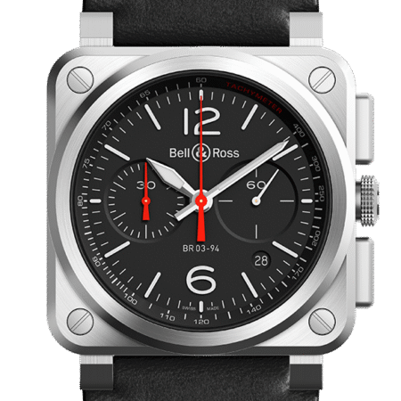 Bell & Ross Instruments BR 03-94 BLACK STEEL Men's Watch