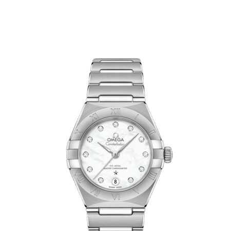 Omega Constellation Co-Axial Master Chronometer Stainless steel & Diamonds Lady’s Watch