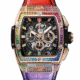 Hublot Spirit of Big Bang Chronograph 18K King Gold & Colored Gemstones Man's Watch