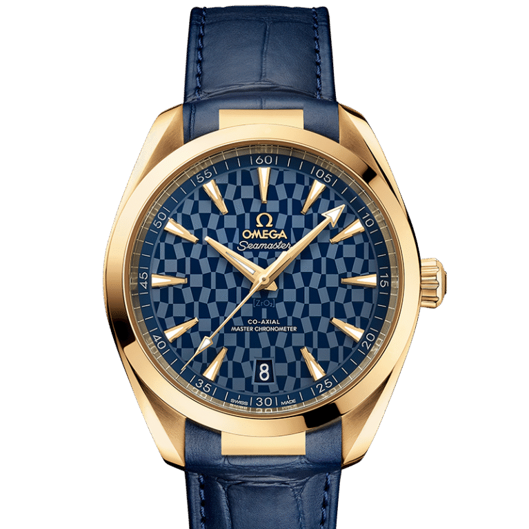 Omega Seamaster Aqua Terra Co-Axial Master Chronometer 18K Yellow gold Men's Watch