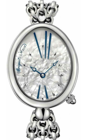 Breguet Reine De Naples 8967 Stainless Steel Ladies Watch