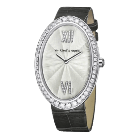 Van Cleef & Arpels Timeless XL 18K White Gold & Diamonds Lady's Watch