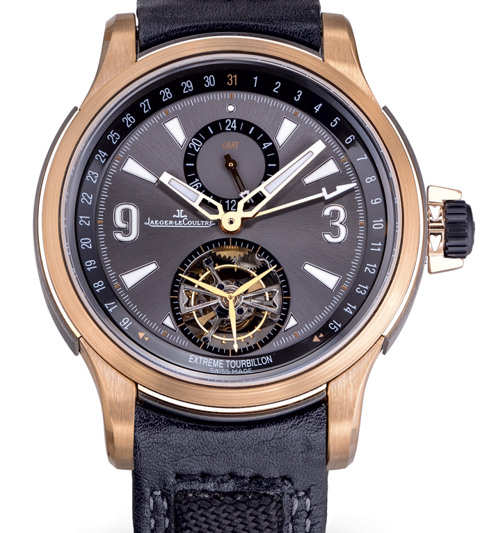 Jaeger-LeCoultre Master Compressor Extreme Tourbillon 18K Rose Gold Man's Watch