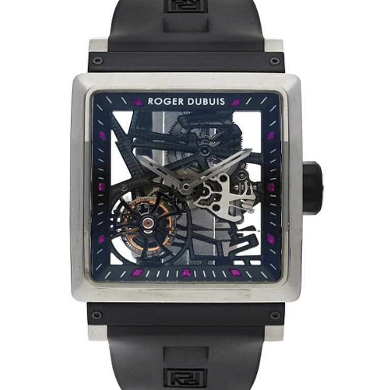 Roger Dubuis Kingsquare Skeleton Titanium Men's Watch