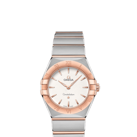 Omega Constellation Quartz Stainless steel & 18K Sedna™ Gold Lady’s Watch