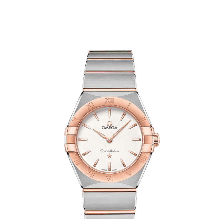 Omega Constellation Quartz Stainless steel & 18K Sedna™ Gold Lady’s Watch