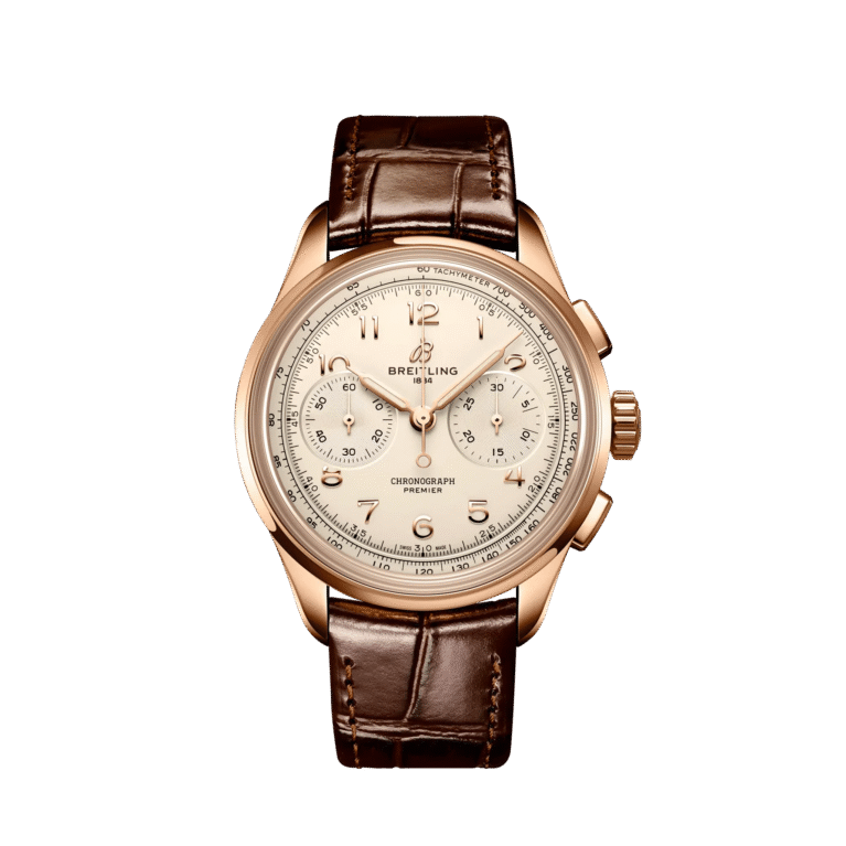 Breitling Premier B09 Chronograph 40 18K Red Gold Unisex Watch
