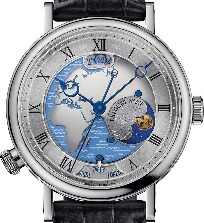 Breguet Classique Hora Mundi Europe Platinum Men's Watch