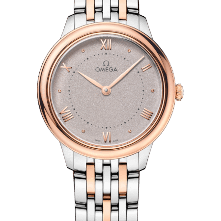 Omega De ville Prestige Stainless steel & 18K Sedna™ Gold Lady's Watch