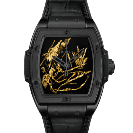 Hublot Spirit of Big Bang Black Ceramic & 24K Gold Lady's Watch
