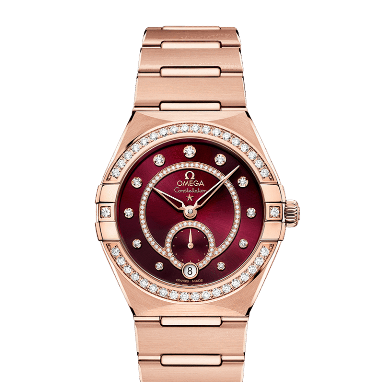 Omega Constellation Co-Axial Master Chronometer Small seconds Sedna™ Gold & Diamonds Lady’s Watch