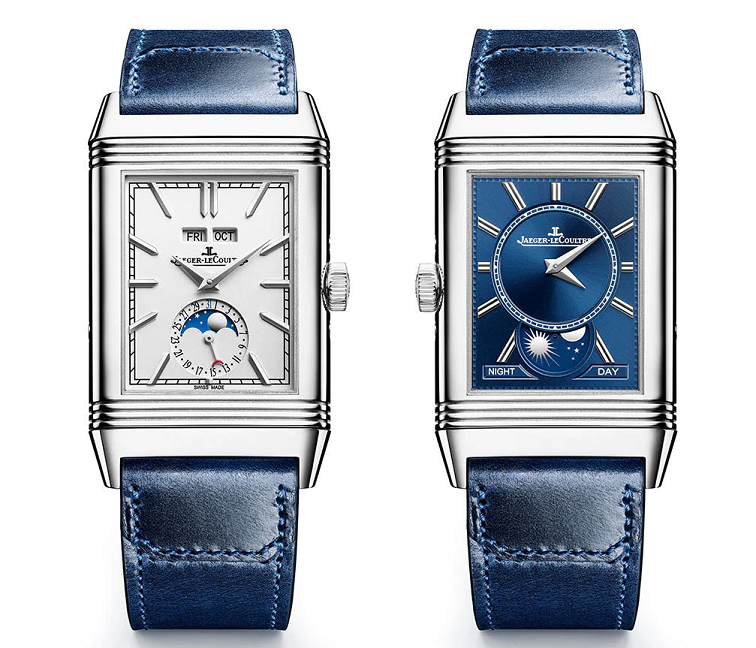 Jaeger-Lecoultre Reverso Tribute Duoface Calendar Stainless steel Men's Watch