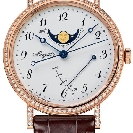 Breguet Classique 8788 18K Rose Gold & Diamonds Ladies Watch