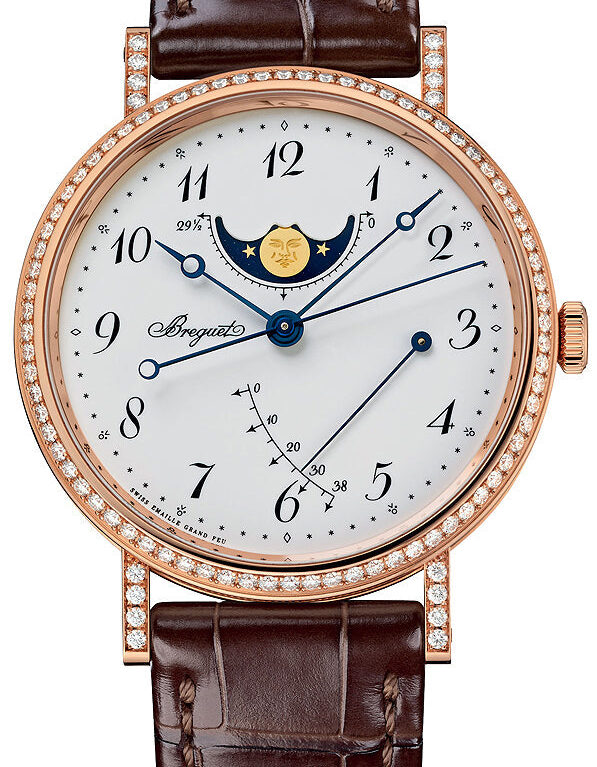 Breguet Classique 8788 18K Rose Gold & Diamonds Ladies Watch