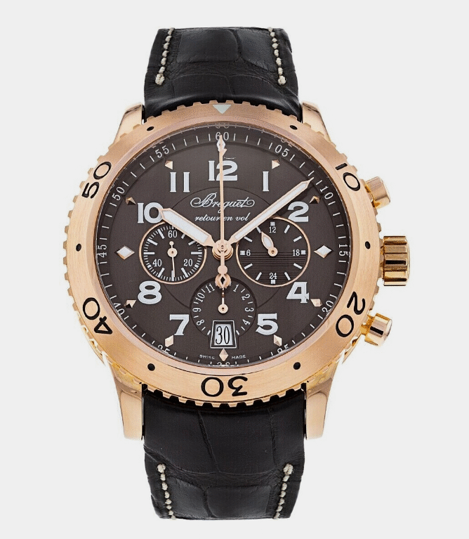 Breguet Type XXI Flyback 18K Rose Gold Men's Watch