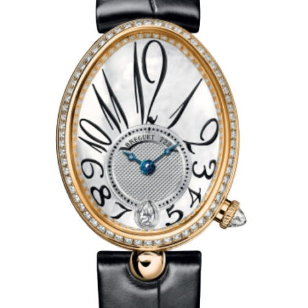 Breguet Reine De Naples 8918 18K Yellow Gold & Diamonds Ladies Watch