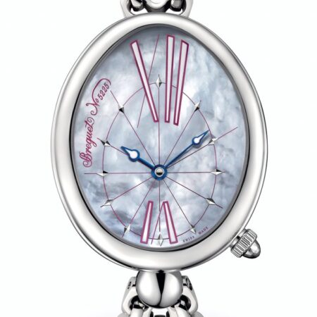 Breguet Reine De Naples 8967 Stainless Steel Ladies Watch
