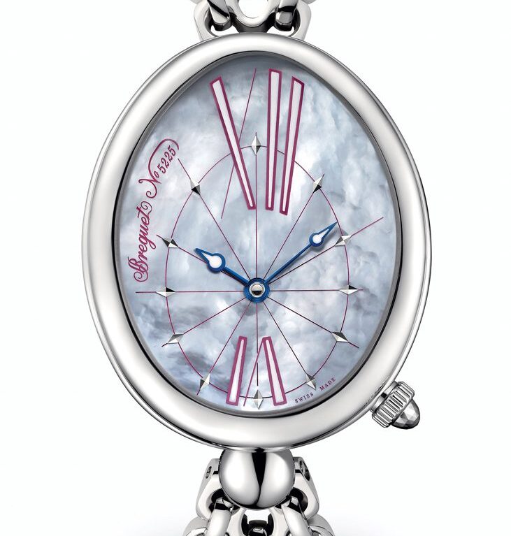 Breguet Reine De Naples 8967 Stainless Steel Ladies Watch