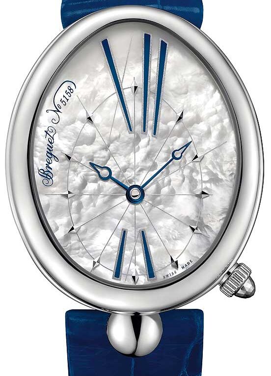Breguet Reine De Naples 8967 Stainless Steel Ladies Watch