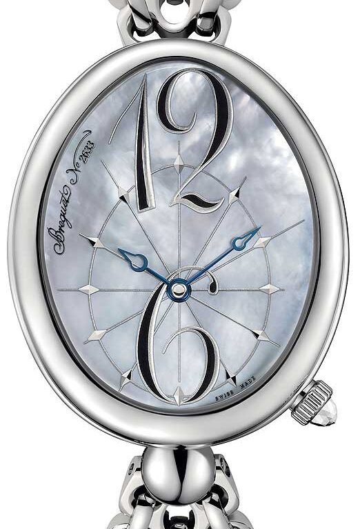 Breguet Reine De Naples 8967 Stainless Steel Ladies Watch