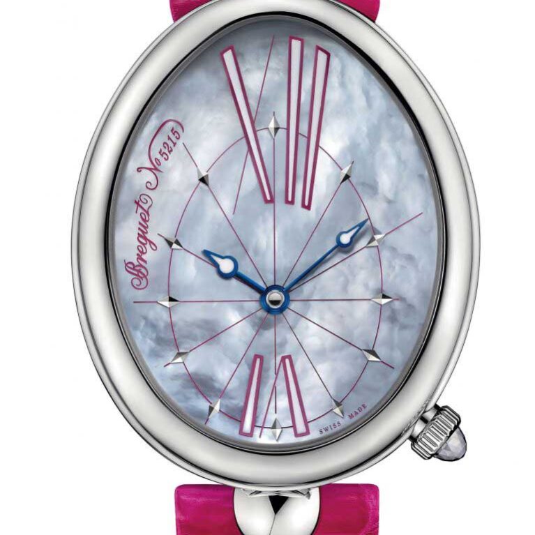 Breguet Reine De Naples 8967 Stainless Steel Ladies Watch