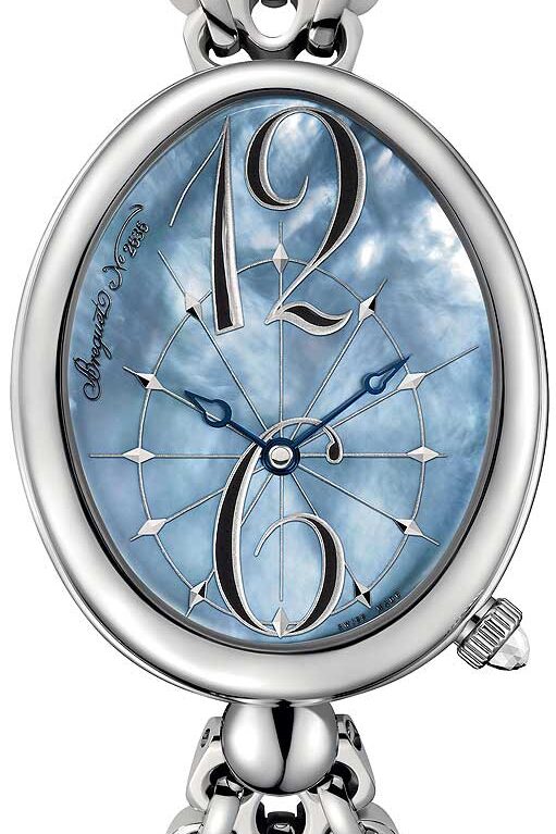 Breguet Reine De Naples 8967 Stainless Steel Ladies Watch