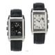 Jaeger-LeCoultre Reverso Grande GMT Stainless steel Men's Watch