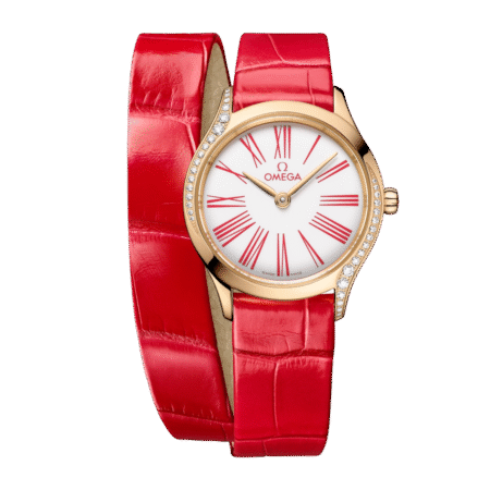 Omega De ville Mini Trésor 18K Moonshine™ Gold & Diamonds Lady's Watch