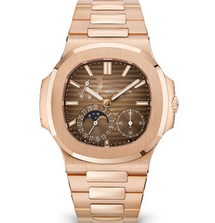 Patek Philippe Nautilus 18K Rose Gold Man's  Watch