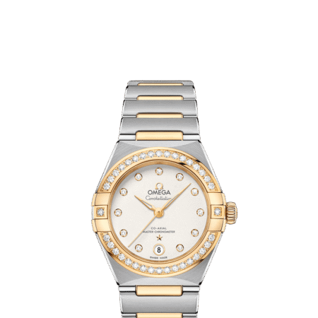 Omega Constellation Co-Axial Master Chronometer Stainless steel & Yellow Gold & Diamond Lady’s Watch