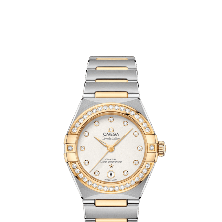 Omega Constellation Co-Axial Master Chronometer Stainless steel & Yellow Gold & Diamond Lady’s Watch