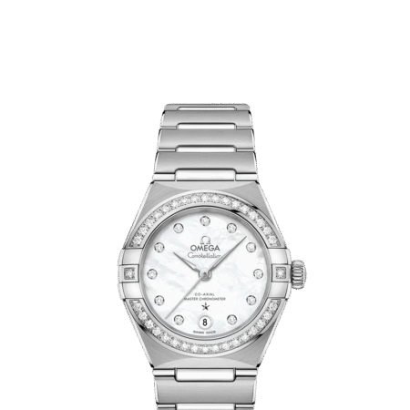 Omega Constellation Co-Axial Master Chronometer Stainless steel & Diamonds Lady’s Watch