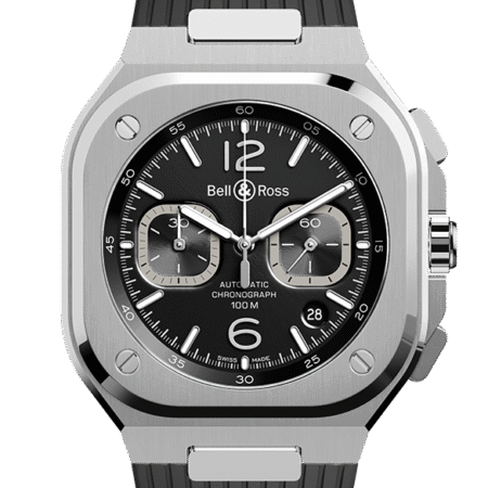 Bell & Ross Instruments BR 05 CHRONO BLACK STEEL Men's Watch