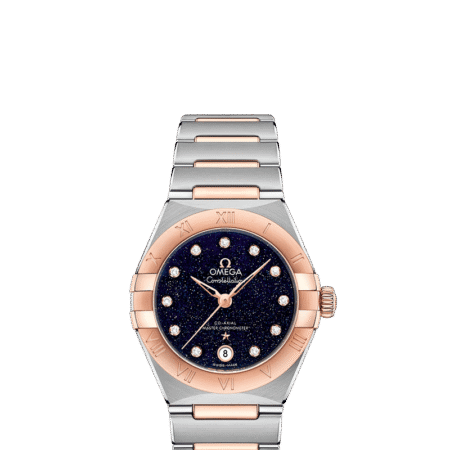 Omega Constellation Co-Axial Master Chronometer Stainless steel & Sedna™ Gold & Diamonds Lady’s Watch