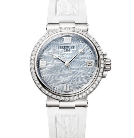 Breguet Marine Dame 9518 18K White Gold